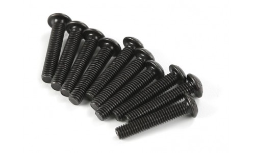 Button Head Hex Screws M3x16 - 10Pcs │ Baha 10B